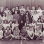 Class photo, 1974. I'm holding the board, woo! Class photo, 1974 (Grade 5). I'm holding the board, woo!