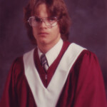 Grad photo, 1982. Rad hair, 'stache & smile. Grad photo, 1982. Rad hair, 'stache & smile.