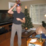 Jeff likes cartoon moose on his head.