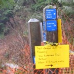 A common sight on the hike