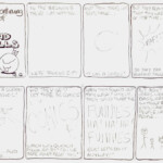 The never-completed Issue 12, roughed in pencil