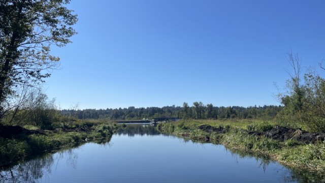 Rowing pavilion at the west end of the lake. Rowing pavilion at the west end of the lake.